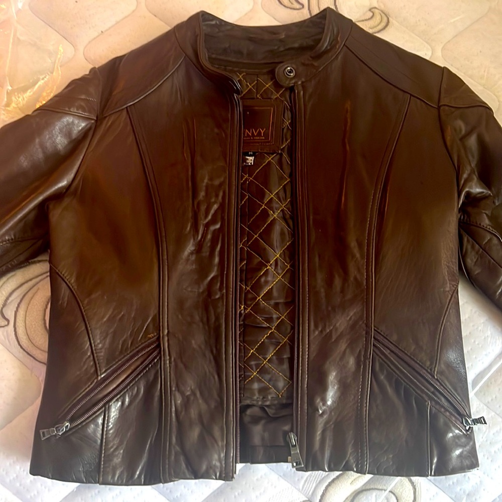 100 Leather Fall jacket
